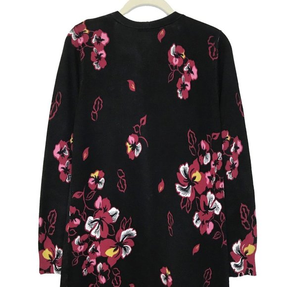 Flower Print Long Cardigan NWOT - Picture 5 of 6